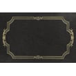 Product Image of Contemporary / Modern Distressed Black, Gold - Pandect Area-Rugs