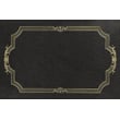 Product Image of Contemporary / Modern Spicher and Company &middot; English Library Vintage Vinyl &middot; Style F &middot; Distressed Black, Gold - Pandect Area-Rugs