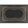 Product Image of Contemporary / Modern Distressed Black, Silver - Chrestomathy Area-Rugs