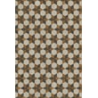 Product Image of Geometric Spicher and Company &middot; Artisanry Vintage Vinyl &middot; Illuminated &middot; Brown, Cream, Distressed Black - Neutron Star Area-Rugs