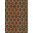 Product Image of Geometric Antiqued Brown - Star Chamber Area-Rugs