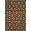 Product Image of Geometric Spicher and Company &middot; Artisanry Vintage Vinyl &middot; Illuminated &middot; Distressed Black, Antiqued Brown - Prettiest Star Area-Rugs