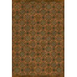 Product Image of Contemporary / Modern Antiqued Brown, Distressed Black - Art and Life Area-Rugs