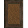 Product Image of Contemporary / Modern Spicher and Company &middot; Artisanry Vintage Vinyl &middot; University &middot; Brown, Black - Cambridge Area-Rugs