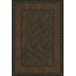 Product Image of Contemporary / Modern Spicher and Company &middot; Artisanry Vintage Vinyl &middot; University &middot; Brown, Black - Harvard Area-Rugs