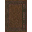 Product Image of Contemporary / Modern Black, Brown - Oxford Area-Rugs