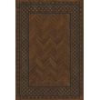 Product Image of Contemporary / Modern Spicher and Company &middot; Artisanry Vintage Vinyl &middot; University &middot; Black, Brown - Oxford Area-Rugs