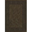 Product Image of Contemporary / Modern Spicher and Company &middot; Artisanry Vintage Vinyl &middot; University &middot; Brown, Black - Princeton Area-Rugs