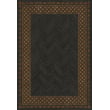 Product Image of Contemporary / Modern Spicher and Company &middot; Artisanry Vintage Vinyl &middot; University &middot; Black, Brown - Stanford Area-Rugs