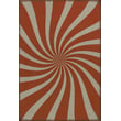 Product Image of Contemporary / Modern Red, Beige - Carnival Area-Rugs