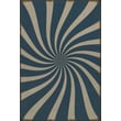 Product Image of Contemporary / Modern Spicher and Company &middot; Classic Vintage Vinyl &middot; Pattern 59 &middot; Blue, Beige - Eddy Area-Rugs