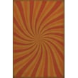 Product Image of Contemporary / Modern Spicher and Company &middot; Classic Vintage Vinyl &middot; Pattern 59 &middot; Red, Orange, Yellow - Fire Whirl Area-Rugs