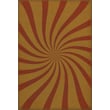 Product Image of Contemporary / Modern Yellow, Red - Solar Flare Area-Rugs