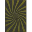 Product Image of Contemporary / Modern Spicher and Company &middot; Classic Vintage Vinyl &middot; Pattern 59 &middot; Distressed Black, Green - Vortex Area-Rugs