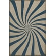 Product Image of Contemporary / Modern Spicher and Company &middot; Classic Vintage Vinyl &middot; Pattern 59 &middot; Beige, Blue - Waterspout Area-Rugs