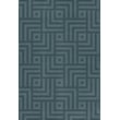 Product Image of Geometric Spicher and Company &middot; Classic Vintage Vinyl &middot; Pattern 60 &middot; Blue - Isoluminance Area-Rugs