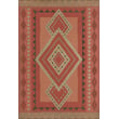 Product Image of Southwestern Pink, Cream, Distressed Black - Hippie Area-Rugs