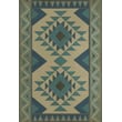 Product Image of Southwestern Blue, Cream, Distressed Black - Tramp Area-Rugs