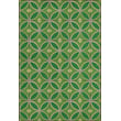 Product Image of Geometric Green, Cream - Radiant Hues and Morning Dew Area-Rugs