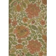 Product Image of Floral / Botanical Cream, Green, Orange - Land of the Rising Sun Area-Rugs