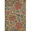Product Image of Floral / Botanical Cream, Green, Red - Pacific Ring of Fire Area-Rugs