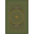 Product Image of Contemporary / Modern Green, Distressed Black - Do Not Trust Wealth Area-Rugs