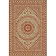 Product Image of Contemporary / Modern Cream, Red - Praise Hope Area-Rugs