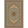 Product Image of Contemporary / Modern Cream, Distressed Black, Red - Praise the Good Area-Rugs