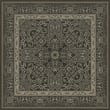 Product Image of Contemporary / Modern Spicher and Company &middot; Classic Vintage Vinyl &middot; Pattern 76 &middot; Distressed Black, Cream - Begin at the Beginning Area-Rugs