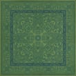 Product Image of Contemporary / Modern Spicher and Company &middot; Classic Vintage Vinyl &middot; Pattern 76 &middot; Green, Blue - Outlandish Area-Rugs