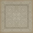 Product Image of Contemporary / Modern Cream, Distressed Grey - Wishful Thinking Area-Rugs