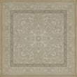 Product Image of Contemporary / Modern Spicher and Company &middot; Classic Vintage Vinyl &middot; Pattern 76 &middot; Cream, Distressed Grey - Wishful Thinking Area-Rugs