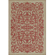 Product Image of Contemporary / Modern Cream, Red - Haydn Area-Rugs