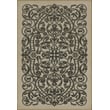 Product Image of Contemporary / Modern Cream, Distressed Black - Pachelbel Area-Rugs