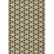 Product Image of Geometric Spicher and Company &middot; Classic Vintage Vinyl &middot; Pattern 79 &middot; Cream, Distressed Black, Gold - Casablanca Area-Rugs