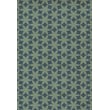 Product Image of Geometric Spicher and Company &middot; Classic Vintage Vinyl &middot; Pattern 79 &middot; Blue, Distressed Grey - Singin In The Rain Area-Rugs