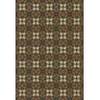Product Image of Contemporary / Modern Red, Green, Gold - Sophia Loren Area-Rugs