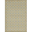 Product Image of Contemporary / Modern Distressed Cream, Blue, Green - Moms Kitchen Area-Rugs