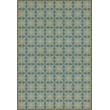 Product Image of Contemporary / Modern Distressed Blue, Cream - Skyside Diner Area-Rugs