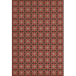 Product Image of Contemporary / Modern Red, Distressed Black, Grey - The Atomic Diner Area-Rugs