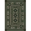 Product Image of Contemporary / Modern Green, Distressed Black, Grey - Captain of My Soul Area-Rugs