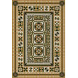 Product Image of Contemporary / Modern Yellow, Distressed Black, Green - Wisdom and Truth Area-Rugs
