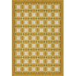 Product Image of Contemporary / Modern Spicher and Company &middot; Folk Art Museum Vintage Vinyl &middot; Wedding Ring &middot; Yellow, Beige, Green - Phoebe Area-Rugs