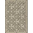 Product Image of Floral / Botanical Spicher and Company &middot; Folk Art Museum Vintage Vinyl &middot; Whig Rose &middot; Grey, Beige, Distressed Black - To the Nightingale Area-Rugs