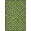 Product Image of Floral / Botanical Spicher and Company &middot; Folk Art Museum Vintage Vinyl &middot; Whig Rose &middot; Green, Beige, Yellow - We Have Only Today Area-Rugs
