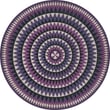 Product Image of Geometric Purple - Always Expanding Area-Rugs