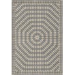 Product Image of Contemporary / Modern Grey, Beige - Buffeting Gusts of Wind Area-Rugs