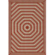 Product Image of Contemporary / Modern Red, Beige - What Makes Your Heart Beat Area-Rugs