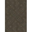 Vintage-style rug with antiqued brown and grey patterns; Spicher and Company Artisanry Vinyl School of Thought; retro aesthetic.