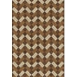 Product Image of Geometric Antiqued Brown, Cream - Heygate Area-Rugs